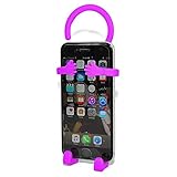 Bondi Silicon Flexible Cell Phone Holder, (Purple)