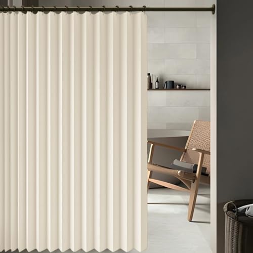 Rideau séparation magnétique 195x157 cm imperméable à oeillets - 2