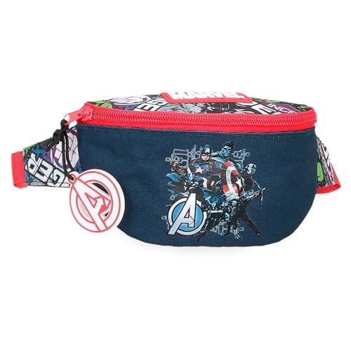 Joumma Marvel Avengers Legendary Riñonera Azul 27x11x6,5 cms Poliéster L