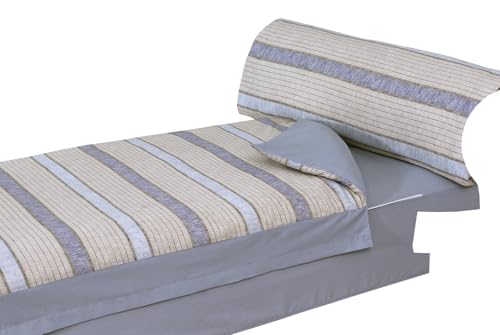 Montse Interiors, S.L. Saco nórdico Estampado con Cremallera y Bajera Ajustable (Volga, para Cama de 90x190/200)