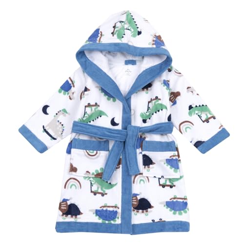 Chicco, Accappatoio Bambino e Bambina, in Morbida Spugna, con Comoda Cintura e Pratico Cappuccio, Designed in Italy