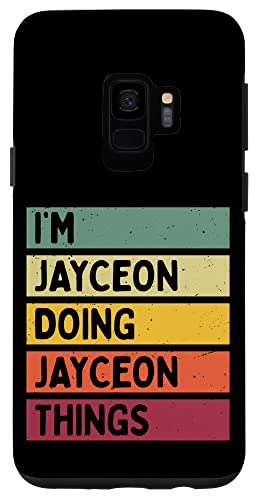 Galaxy S20+ I'm Jayceon Doing Jayceon Things Funny Personalized Quote Case