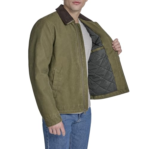 Image of Levi's Men's Cotton Depot Jacket With Corduroy Collar
