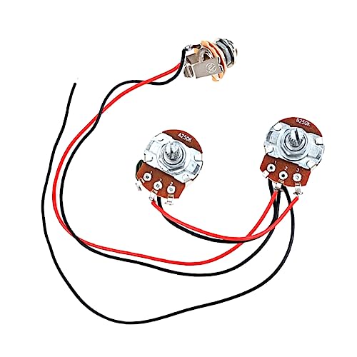 BESTonZON Bass Guitar Amplifier Circuit Practical Guitar Circuit Active Bass Circuit Pre Wired Bass Parts