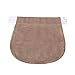BJKHU Maternité Grossesse Ceinture Ceinture réglable Taille élastique Extender vêtements Pantalon pour Enceinte-Pologne, Marron Clair