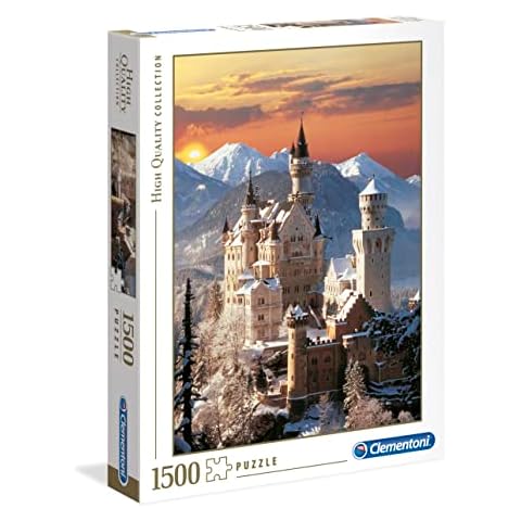 Clementoni Neuschwanstein 1500-Piece Puzzle Cover