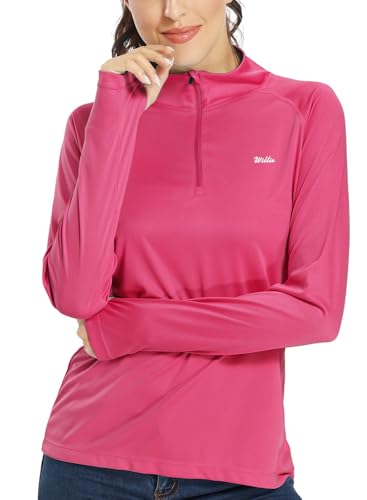 Rashguard anti-UV séchage rapide à manches longues et demi-zip Willit
