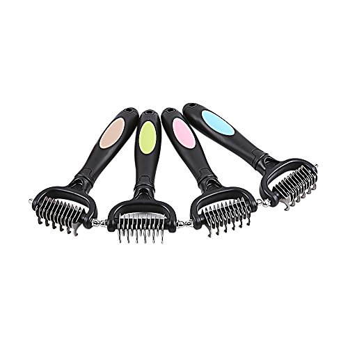 DI ZE LIN PET HOME S.L DZL® Cepillo para Perro o Gato, Indica el Color Preferido, si no el Color de la Entrega es al azar17X8,2CM