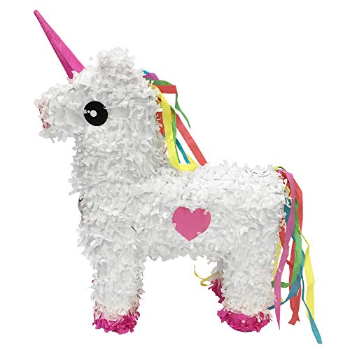 MGM  Pinata Unicornio, 131411, Color Blanco