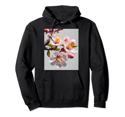 Peach Blsoom Artistic Fantasy Pullover Hoodie