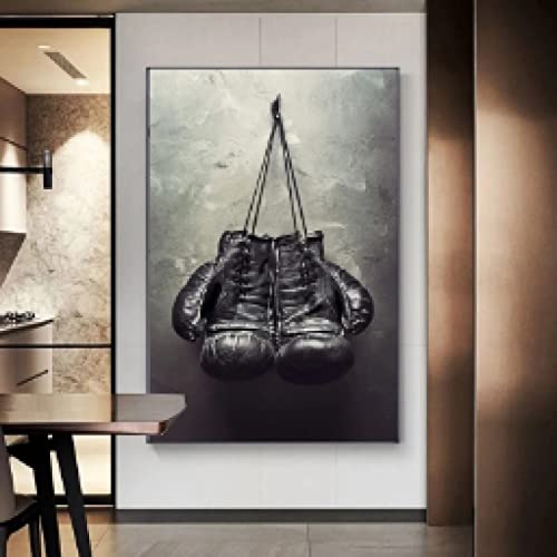 Affiche gants de boxe design moderne déco murale élégante maison - 4