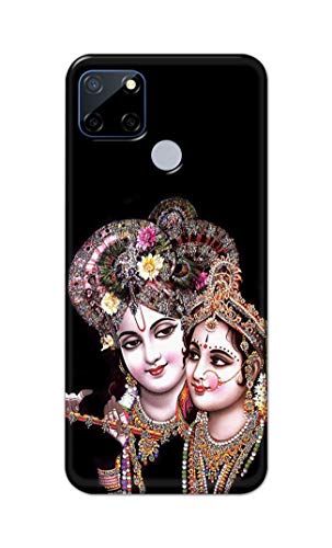 Image of PRINTFIDAA� Printed Hard Back Cover Case for Realme C12 Back Cover (Radha Krishna) -2808