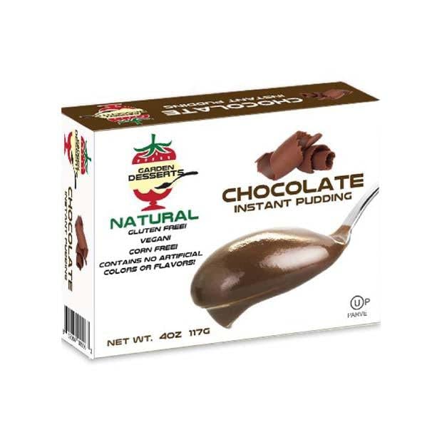 Instant Chocolate Pudding Mix All Natural Chocolate