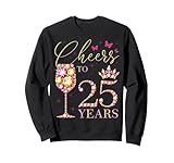 Photo Gallery cheers to 25 years, 25 anni, 25th birthday queen felpa Photo Gallery cheers to 25 years, 25 anni, 25th birthday queen felpa