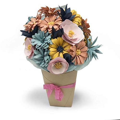 Sizzix Bigz L Die-Bundle of Flowers by Katelyn Lizardi, Steel/Wood