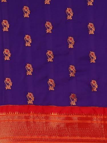 Varkala Silk Sarees paithani silk saree in soft silk – image 5