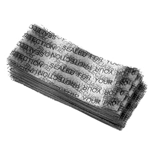 PATIKIL 73x30mm Perforierte Schrumpfbänder, 500 Stück