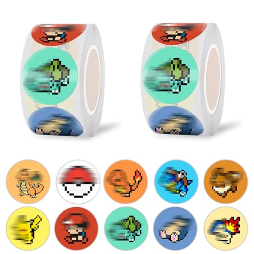 GTOTd Cute Cartoon Sticker Aufkleber (1000 Stück),Belohnungssticker Motivationaufkleber,Belohnungssystem fur Lehrer Schülerinnen,Geschenke Deko für Laptop Wasserflasche