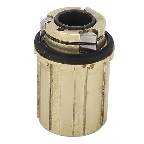 Odorkle Freehub Body, 11 Speed Aluminum Alloy Bike Freehub Body with 2 Bearings 15mm Hole Freehub Body for Mountain Road Bikes