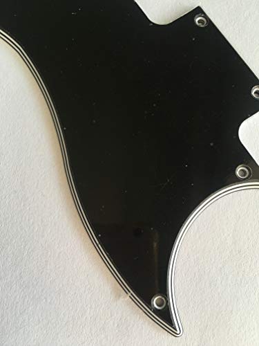 Pickguard pour guitare Gibson SG Special 2018 OD Mini Humbuckers (5 plis noir) - Les Beatles, Paul McCartney, John Lennon, RIngo Starr, George Harrison Pickguard pour guitare Gibson SG Special 2018 OD Mini Humbuckers (5 plis noir) – Image 4