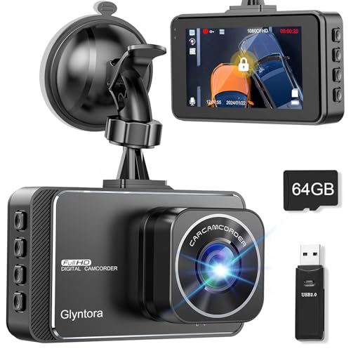 Dashcam NHOPEEW 720P Con Visione Notturna - Registratore Di Guida Con Scheda SD 64GB - Foto 8