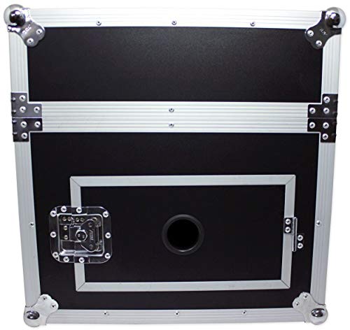 Pro X T-8Mr 8U X 10U Space Slant Dj Combo Rack Flight Case +Sliding Laptop Shelf #TOP6