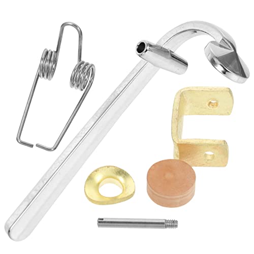 Generic 1Set Trombone Water Key Replacement Durable Cork Pad Key Fittings Essential Accessories for Trumpet Wind Instruments Lightweight Portable Design