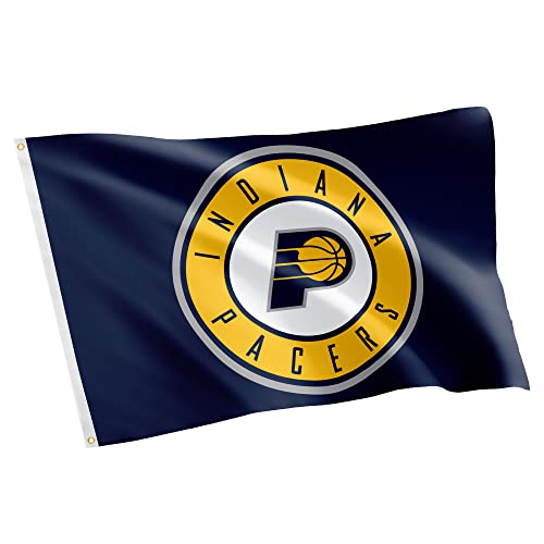 Desert Cactus Indiana Pacers Flag NBA 100% Polyester Indoor Outdoor 3x5 feet National Basketball Association Team Flags (Flag #2)