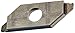 Sandvik Coromant CoroCut XS Carbide Grooving Insert, H13A Grade, Uncoated, 2 Cutting Edges, MAGR 3 100, Right Hand Orientation, Neutral Cut, 0.039" Cutting Width, 0.002" Corner Radius, 3 Insert Seat Size