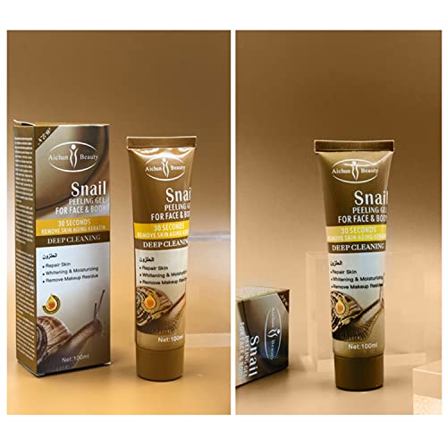 Aichun Beauty Peeling Gel Face Body Removes Skin Aging Keratine Deep Cleaning Moisturizing Refresh Skin Smooth (Snail Peeling Gel) #TOP7