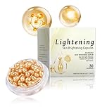 Skin Oil with Vitamin Blend, Moisturizing Facial Serum, Lightweight Daily Care, Soft and Smooth Finish, Facial Essence, 30 Capsules
