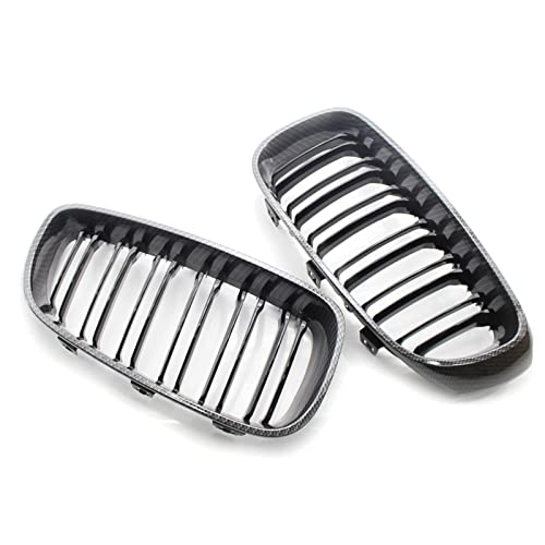 Double Ligne M Style Calandre Avant Noir Brillant pour BMW Série 3 GT F34 2013-2020