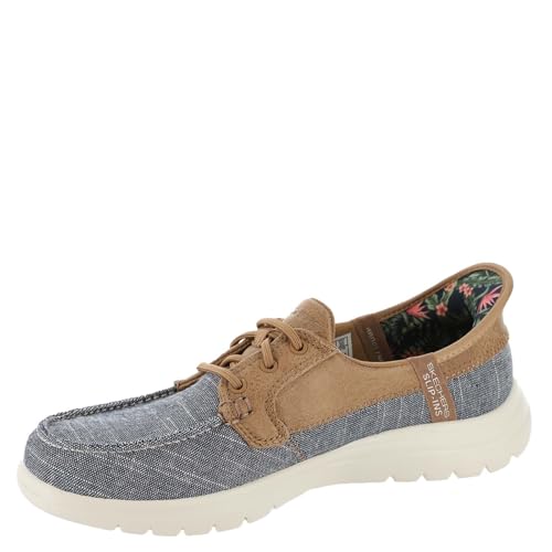 Skechers Womens Hands Free Slip-ins On-The-go Flex - Coastal Sky4