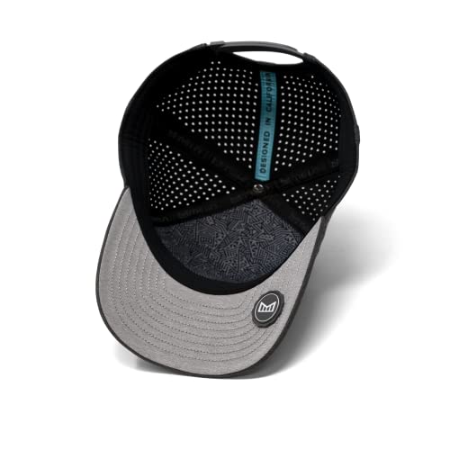 Melin Odyssey Stacked Hydro, Performance Snapback Hat, Water-Resistant Baseball Cap For Men & Women, Heather Charcoal #TOP7