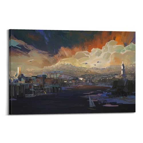 Naviga Video Game Disco Elysium Character Poster Poster Decorative Painting Canvas Wall Posters And Art Picture Print Modern Family Bedroom Decor Posters 12x18inch(30x45cm)