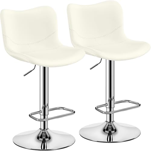 Yaheetech Barhocker 2er Set höhenverstellbare Barstühle mit...