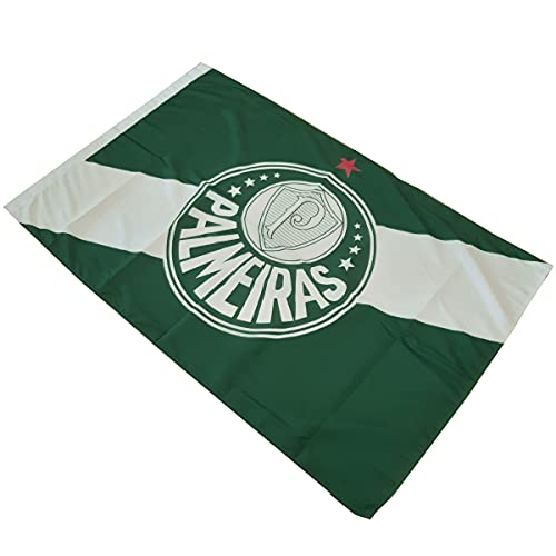 Bandeira Palmeira Símbolo Verde E Branca Oficial