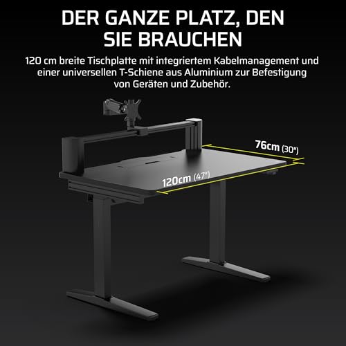 Corsair Platform:4 Verstellbarer Gaming-Schreibtisch
