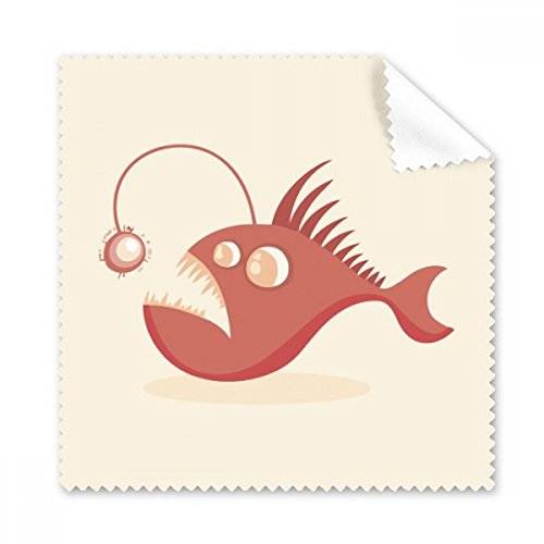 Chiffon de nettoyage lanterne poisson pour lunettes et écrans de téléphone