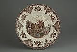 johnson bros old britain castles  Generisch Speiseteller Johnson Bros Old Britain Castles braun