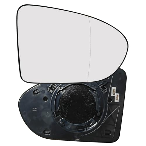 KYYET Right Side Wing Mirror Glass Heated Fits for Nissan Qashqai J10 2007 2008 2009 2010 2011 2012 2013