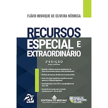 Capa do livro Recurso Especial e Extraordinário 2ª edição