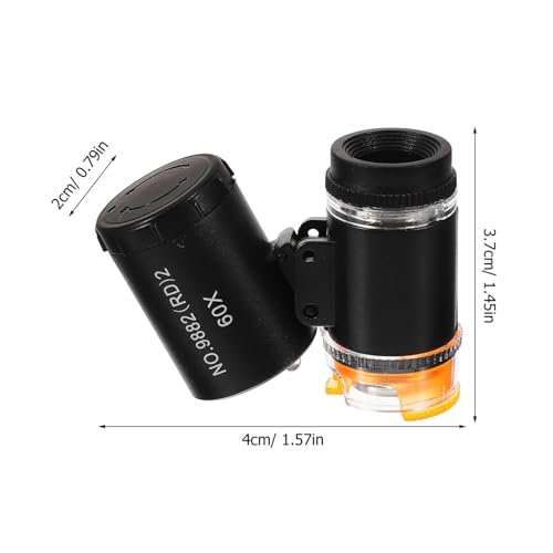 Image of iplusmile Handheld 60X Digital Microscope with Led Light Mini Magnifier for Coin Collecting Jewelry Inspection and Bug Identification