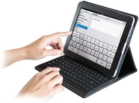 Kensington KeyFolio Bluetooth Keyboard and Case for iPad 1, K39294US (Black)