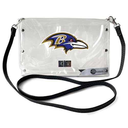 Baltimore Ravens NFL Clear Envelope Purse