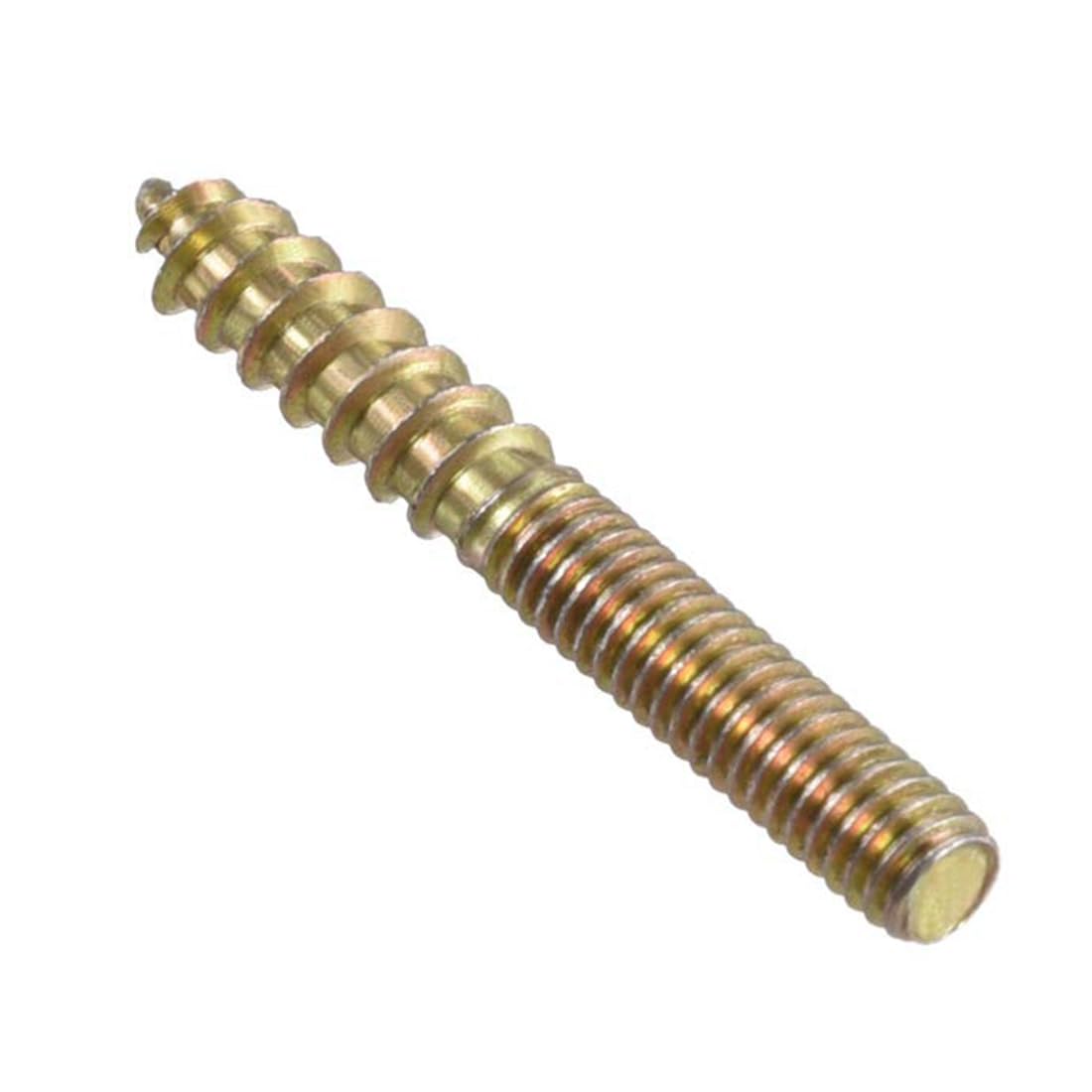 TOP-VIGOR 20Pcs Hanger Bolts, M4x30mm Double Headed Bolts Self Tapping Screw, Double Ended Dowel Screws, Screw Dowels Hanger - Image 3