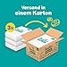 Pampers Baby-Dry Größe 3, 222 Windeln, 6kg-10kg, Bis zu 100% Auslaufschutz & Komfort die ganze Nacht