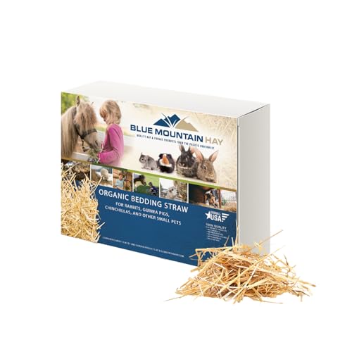 Blue Mountain Hay | Organic Bedding Straw | Natural Pet