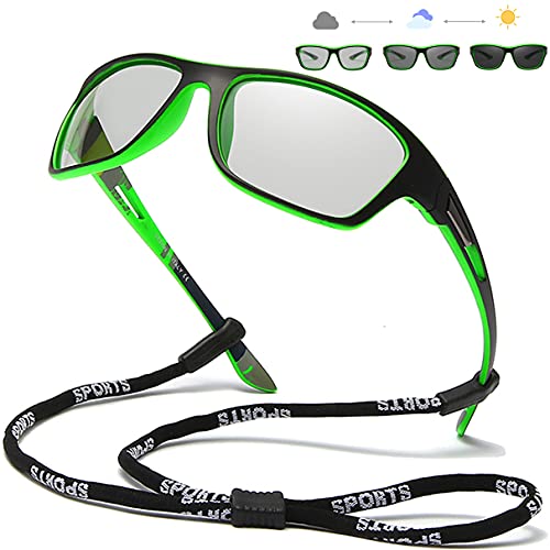 Lunettes de soleil polarisées photochromiques de sport et cyclisme