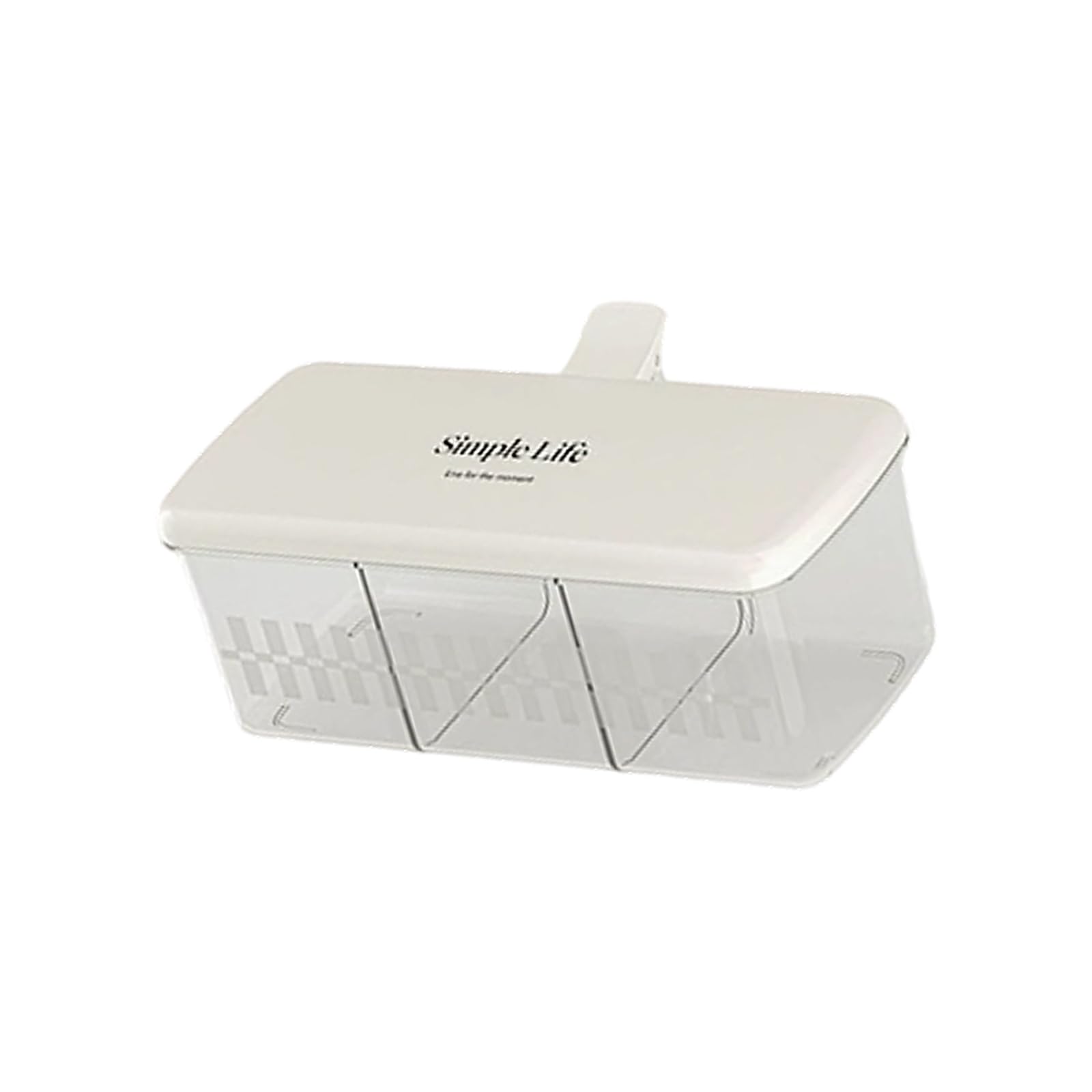 YWLUUOO 6 Compartment Seasoning Canisters with Tight Closures Kitchen Storage Planner for Salt Seasonings Kitchen Jar Set